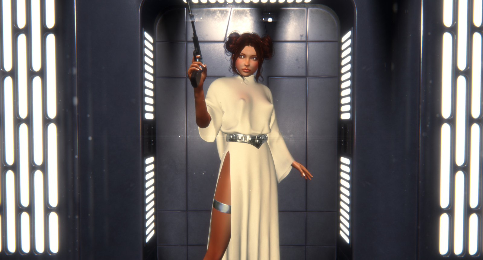 A snapshot rendered in Luminous: Bloom
